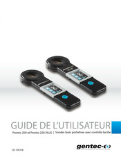 Gentec-EO Pronto-250 Guide De L'utilisateur