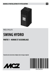 MCZ SWING HYDRO Manuel D'installation Et D'utilisation