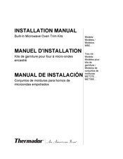 Thermador MBES Manuel D'installation