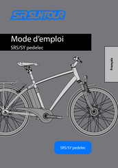 SR Suntour SRS/SY Mode D'emploi