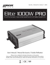 Wagan Tech Elite 1000W PRO Guide D'utilisation