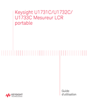Keysight Technologies U1732C Guide D'utilisation