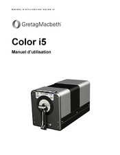 GretagMacbeth Color i5 Manuel D'utilisation