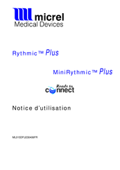 Micrel MiniRythmic Plus Notice D'utilisation