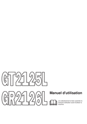 Jonsered GT2125L Manuel D'utilisation