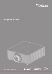 Optoma DLP Manuel De L'utilisateur