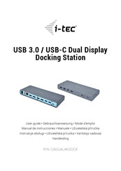 i-tec CADUAL4KDOCK / WS-UG69DK4 Mode D'emploi