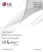 LG L Bello Dual D335 Guide De L'utilisateur