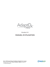 MacuLogix AdaptDx Pro M-1 Manuel D'utilisation