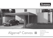 Renson Algarve Canvas Notice De Montage
