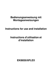 VonReiter EKI8050/6FLEX Instructions D'utilisation Et D'installation