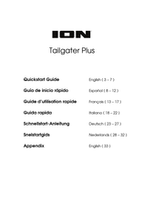 ION Tailgater Plus Guide D'utilisation Rapide