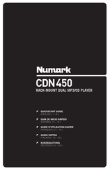 Numark CDN 450 Guide D'utilisation Rapide