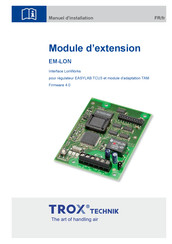 Trox Technik EM-LON Manuel D'installation