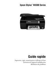 Epson Stylus NX300 Série Guide Rapide