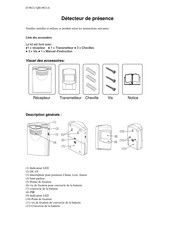 CAPTELEC QH-9821A Manuel D'instructions