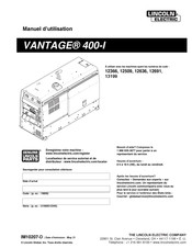 Lincoln Electric VANTAGE 400-I Manuel D'utilisation