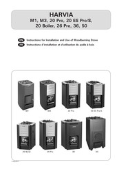 Harvia 20 Boiler Instructions D'installation Et D'utilisation