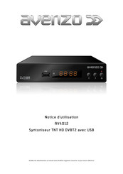 AVENZO AV4012 Notice D'utilisation