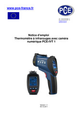 PCE IVT-1 Notice D'emploi