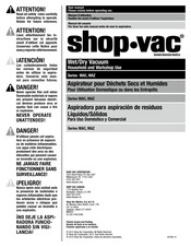 Shop-Vac MAC Série Mode D'emploi