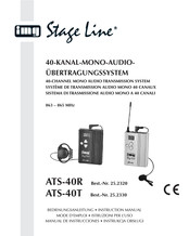 IMG STAGELINE ATS-40T Mode D'emploi