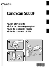 Canon CanoScan 5600F Guide De Démarrage Rapide