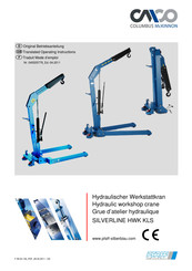 Columbus McKinnon Silverline HWK KLS 1,0 Mode D'emploi