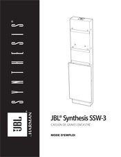 JBL Synthesis SSW-3 Mode D'emploi