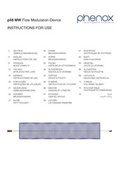 phenox p48 MW Mode D'emploi