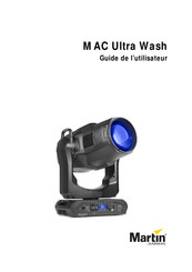 Harman Martin MAC Ultra Wash Guide De L'utilisateur