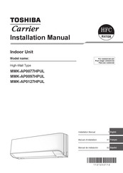 Toshiba Carrier MMK-AP0077HPUL Manuel D'installation