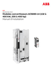 ABB ACS880-14 Manuel D'installation