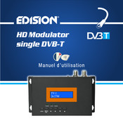 Edision HD Modulator single DVB-T Manuel D'utilisation