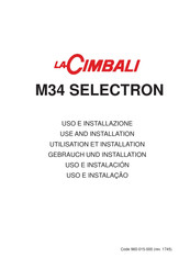 LaCimbali 960-015-000 Utilisation Et Installation