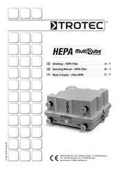 Trotec VE 4 S MultiQube Mode D'emploi