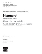 Kenmore A03355101A Guide D'utilisation Et D'entretien