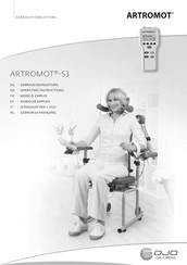 DJO Global ARTROMOT-S3 Comfort Mode D'emploi