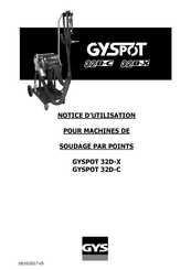GYS GYSPOT 32D-C Notice D'utilisation