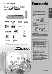 Panasonic DMR-BW500 Mode D'emploi