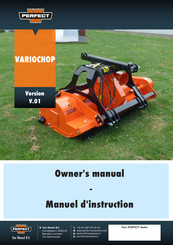 Perfect VARIOCHOP 150 Manuel D'instructions