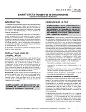 Hearth & Home SMART-STAT-II Instructions D'installation Et D'utilisation