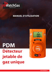 WatchGas PDM H2 Manuel D'utilisation