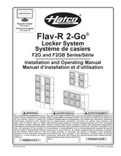 Hatco F2GB-43-A Manuel D'installation Et D'utilisation