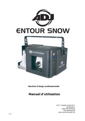 ADJ ENTOUR SNOW Manuel D'utilisation