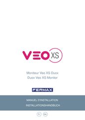 Fermax Veo XS Duox Manuel D'installation