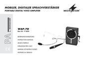 Monacor WAP-7D Mode D'emploi