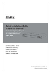 D-Link DWC-2000 Guide D'installation
