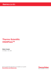 Thermo Fisher Scientific HIGHPlate Mode D'emploi