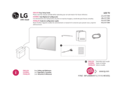 LG 22LX570M Guide De Configuration Rapide